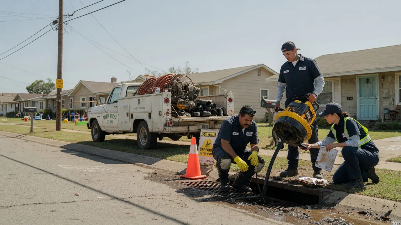 Drain Cleaning in Plantersville, TX near me